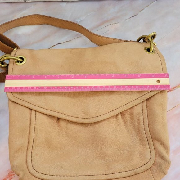 Fossil Modern Cargo Crossbody Satchel Bag Convertible Shoulder Handbag Brown - Picture 5 of 10